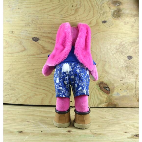 Build A Bear Plush HG Honey Girl Risa Pink BABW Clothes No Sound 2 Outfits - Picture 2 of 8